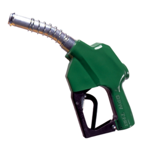 OPW 7HB0100 Pressure Activated High Flow Nozzle Green Fast